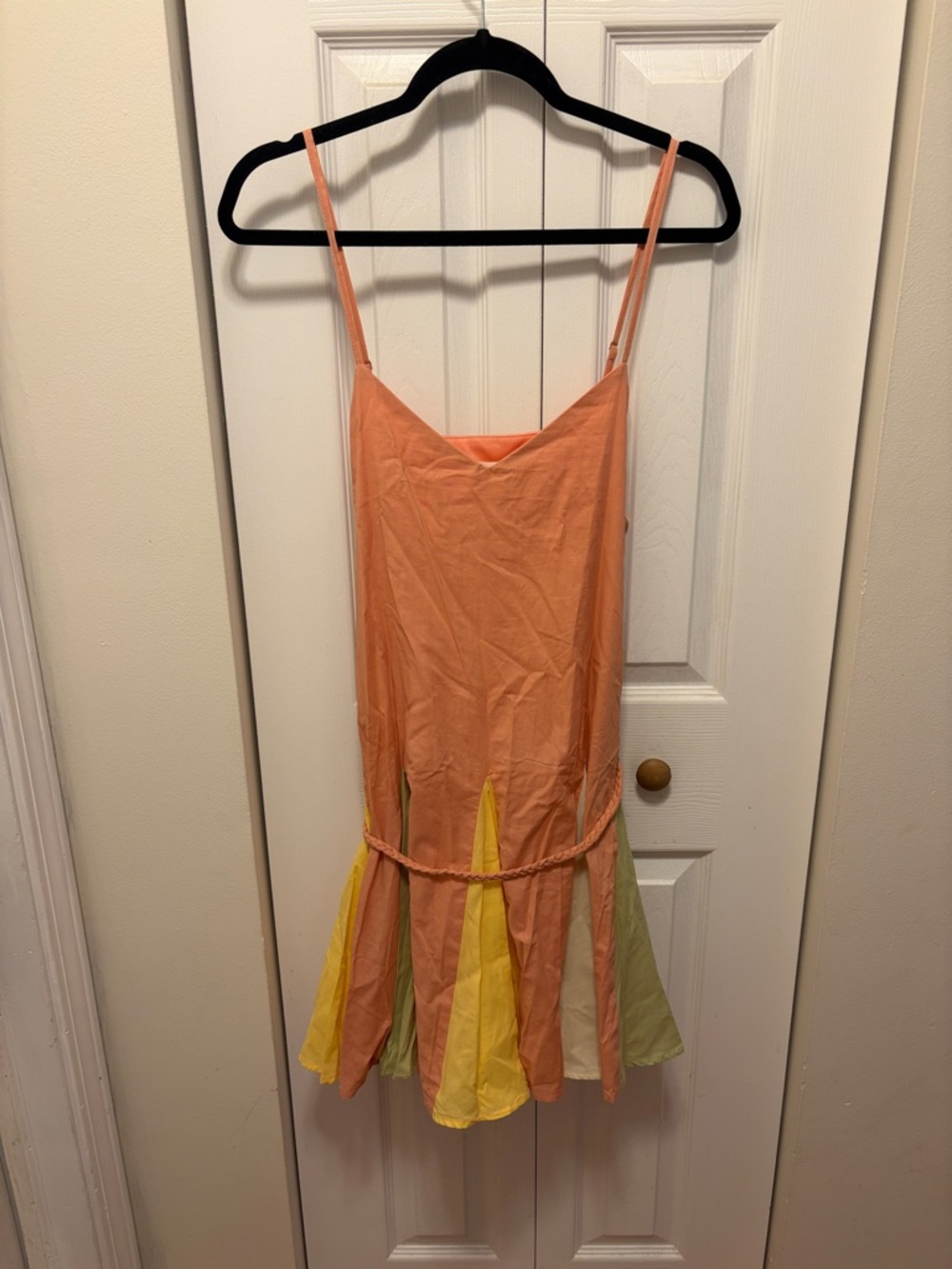 Love Riche Peach Slip Dress